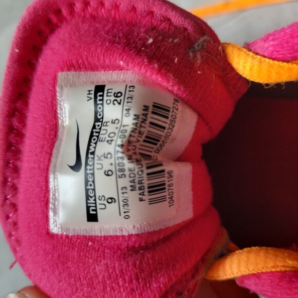 Nike Womens Training Shoes Gray/Pink Size 9 US Lightly Used Comfort & Style - Picture 3 of 7